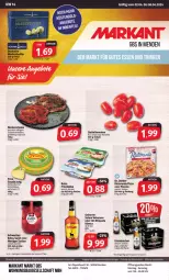 Gazetka promocyjna Markant - Prospekte - Gazetka - ważna od 06.04 do 06.04.2024 - strona 1 - produkty: angebot, angebote, Bau, Becher, datteltomaten, eis, elle, grill, Nackensteak, nackensteaks, reis, saft, Schal, Schale, schwein, schweine, schweinenacken, steak, steaks, Ti, tomate, tomaten, uhr, veterano, wein, weine, ZTE, zucker