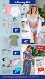 Gazetka promocyjna AldiSud - ALDI Aktuell - Gazetka - ważna od 23.04 do 23.04.2022 - strona 13 - produkty: alle artikel ohne dekoration, Bau, baumwolle, dekoration, dell, eis, elle, gin, hose, kleid, Kleidung, Mode, Ria, shirt, shirts, slip, slips, socken, Stier, T-Shirt, Ti, tisch, wolle, ZTE