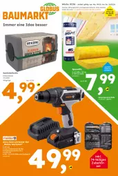 Gazetka promocyjna  - Gazetka - ważna od 14.02 do 14.02.2026 - strona 1 - produkty: akku, akku-bohrschrauber, Bohrschrauber, braun, briketts, eis, Kamin, ladegerät, led-licht, reis, Ti