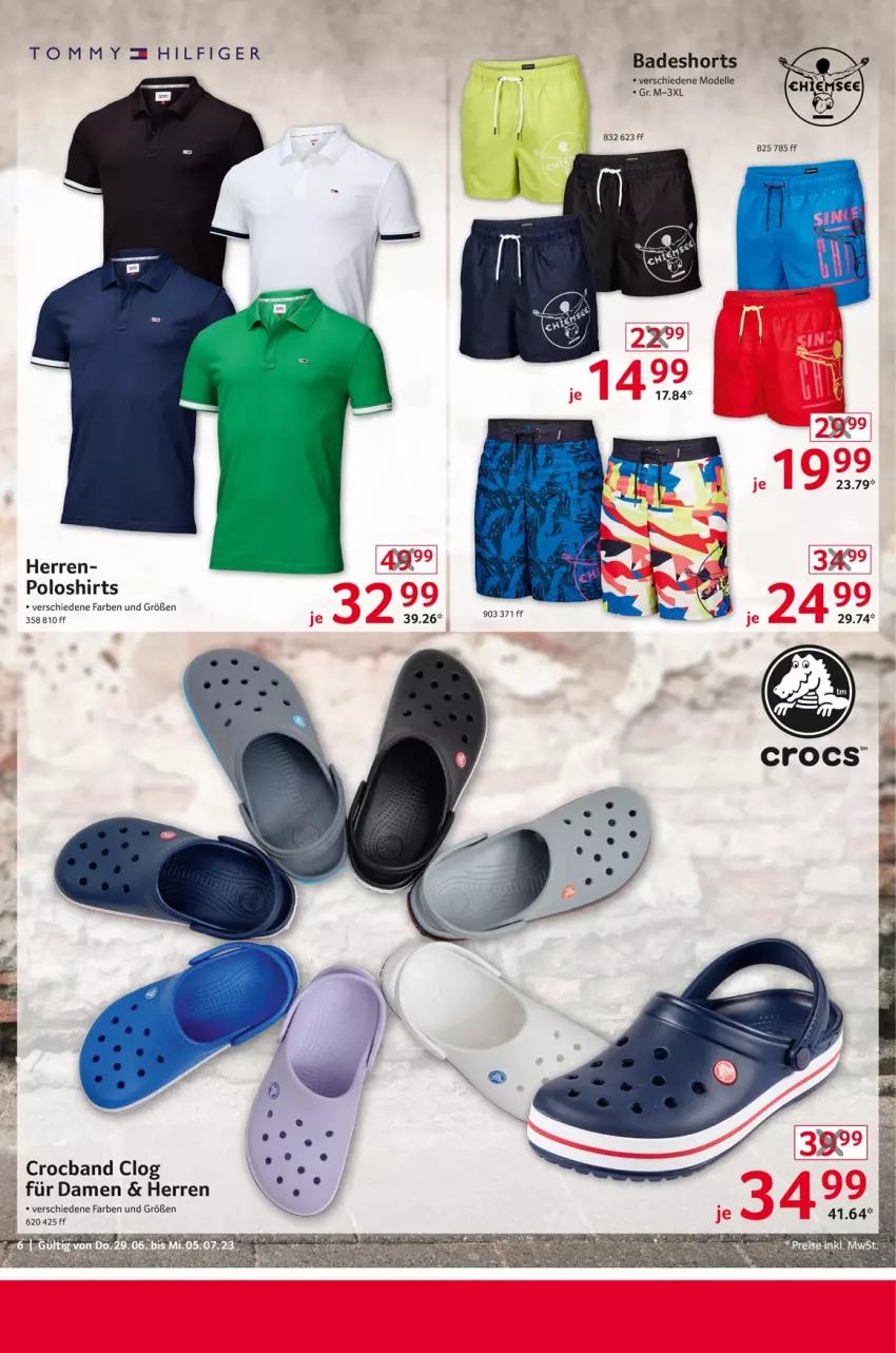 Aktueller Prospekt Selgros - Nonfood - von 29.06 bis 05.07.2023 - strona 6 - produkty: Bad, badeshorts, dell, elle, Mode, poloshirt, shirt, shirts, shorts