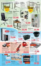 Gazetka promocyjna Jawoll - Prospekte - Gazetka - ważna od 03.09 do 03.09.2022 - strona 9 - produkty: abdeckvlies, adapter, auer, batterie, Bau, beistelltisch, beko, Brei, eis, Elektro, Esszimmer, garnitur, Garten, Handkreissäge, Holz, HP, laminat, latte, LG, longlife, motorenöl, ndk, regal, reis, reiss, rückenlehne, säge, schlauch, Schrank, schuhregal, staubsauger, stichsäge, stuhl, Stühl, Ti, tisch, tischplatte, Tischplatten, uhr, Winkelschleifer, würfel