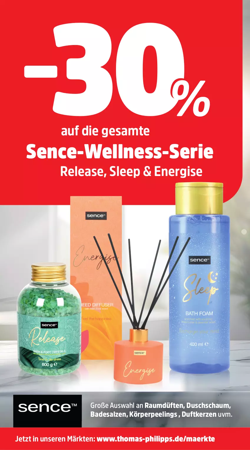 Aktueller Prospekt Thomas Philipps - von 06.10 bis 11.10.2025 - strona 12 - produkty: Bad, Duftkerze, kerze, Peeling, rel, salz