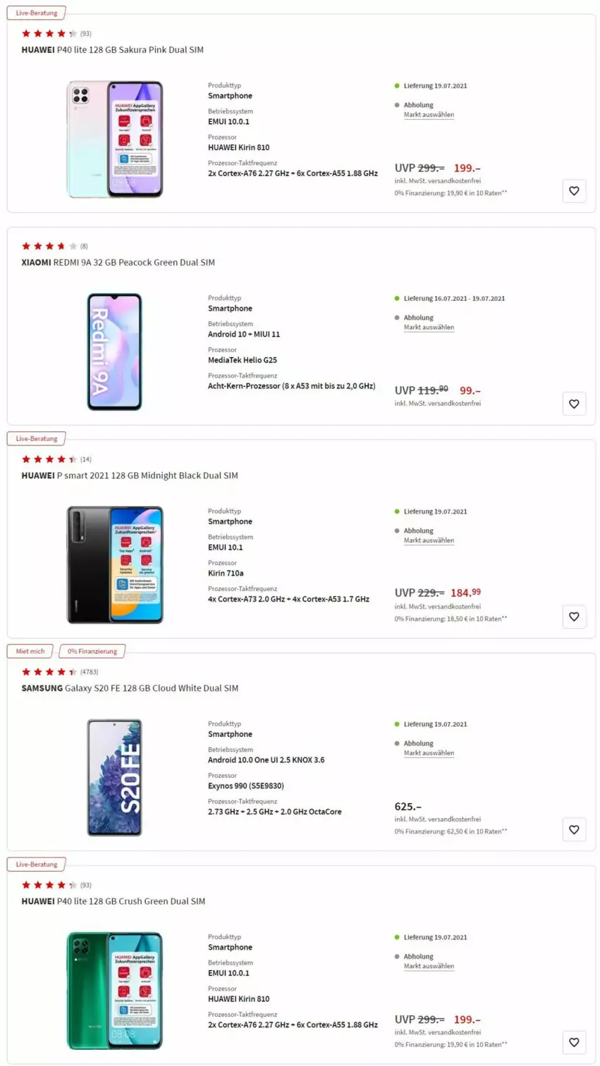 Aktueller Prospekt Media Markt - Prospekte - von 15.07 bis 21.07.2021 - strona 10