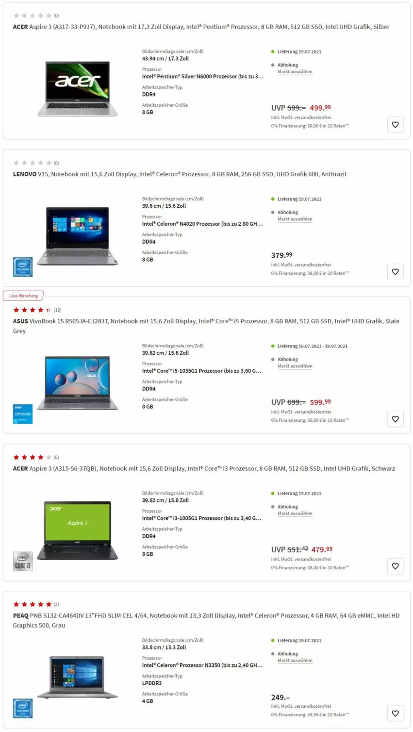 Aktueller Prospekt Media Markt - Prospekte - von 15.07 bis 21.07.2021 - strona 2