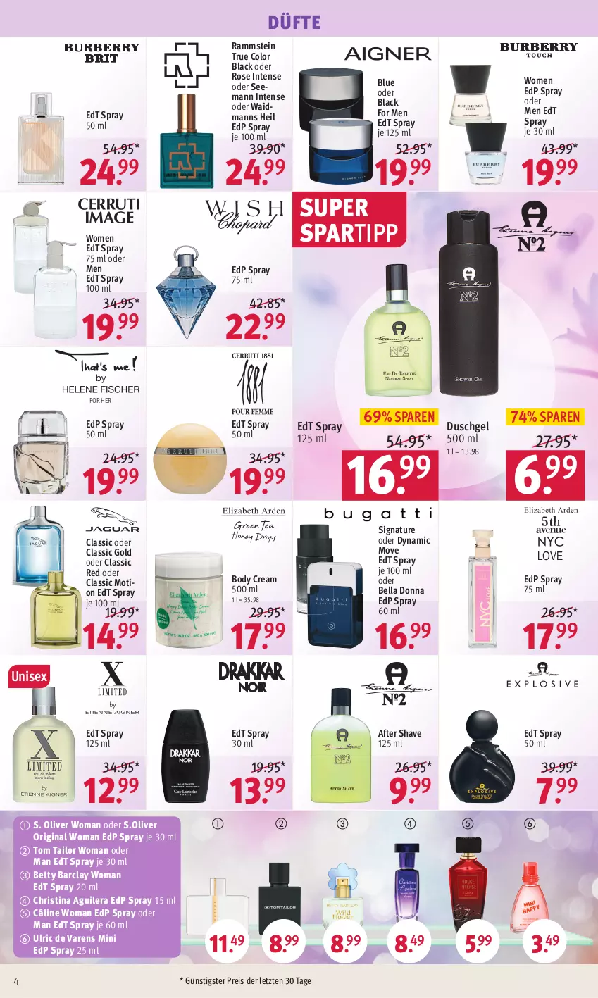 Aktueller Prospekt Rossmann - Prospekte - von 22.05 bis 26.05.2023 - strona 6 - produkty: after shave, bett, body, duschgel, edp spray, edt spray, eis, gin, lack, natur, olive, reis, S. Oliver, s.oliver, spartipp, Ti, tom tailor, ZTE