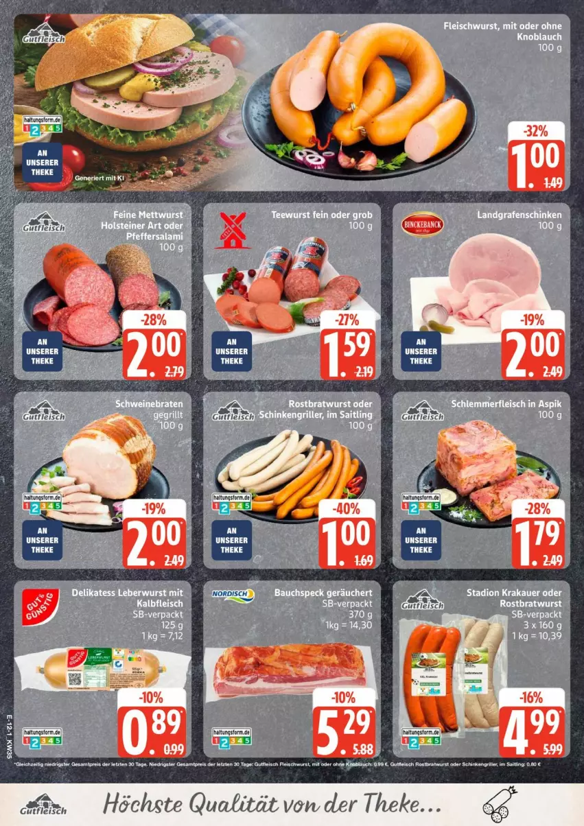 Aktueller Prospekt Edeka - Prospekte - von 24.08 bis 29.08.2026 - strona 14
