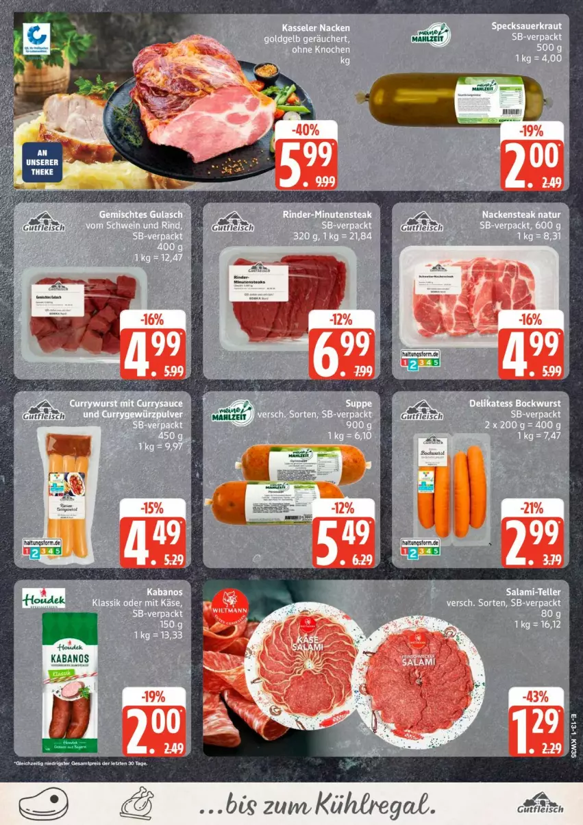 Aktueller Prospekt Edeka - Prospekte - von 24.08 bis 29.08.2026 - strona 15 - produkty: kühlregal, regal