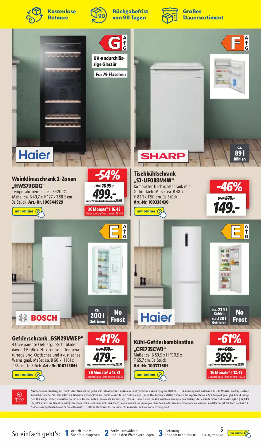 Aktueller Prospekt Lidl - Aktionsprospekt - von 09.05 bis 14.05.2022 - strona 51 - produkty: auer, eis, Elektro, elle, ente, erde, flasche, gefrierfach, gefrierkombination, gefrierschrank, Glastür, korb, kühl-gefrierkombination, kühlschrank, kühlschrank mit, ndk, reis, Schrank, schubladen, Signal, Ti, tisch, wein