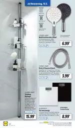 Gazetka promocyjna Lidl - Aktionsprospekt - Gazetka - ważna od 14.05 do 14.05.2022 - strona 30 - produkty: Bad, Badregal, batterie, batterien, brause, brauseschlauch, korb, kraft, messer, ndk, passend für alle, Personenwaag, personenwaage, regal, Reinigung, Schal, Schale, schlauch, silvercrest, Teleskop, Ti, Waage, wasser