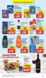 Gazetka promocyjna Lidl - Aktionsprospekt - Gazetka - ważna od 14.05 do 14.05.2022 - strona 43 - produkty: angebot, Autan, batida, batida de côco, bohne, bohnen, cookie, cookies, eis, filet, filets, fleisch, gewürz, insektenschutz, kraft, lamm, Lammfilets, marinade, milka, mövenpick, oreo, preisvorteil, Rauch, reis, rwe, schauma, schauma shampoo, schwarzkop, schwarzkopf, sekt, shampoo, spülung, Ti, wc frisch, WC Frisch Kraft Aktiv, wein, ZTE