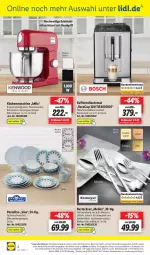 Gazetka promocyjna Lidl - Aktionsprospekt - Gazetka - ważna od 14.05 do 14.05.2022 - strona 50 - produkty: angebot, angebote, auto, beere, besteck, besteckset, champagne, champagner, edelstahl, eis, elle, gabel, kaffee, kaffeevollautomat, küche, kuchen, Küchen, küchenmaschine, LG, Löffel, messer, mikrowelle, natur, ndk, reis, rel, Rührschüssel, Schal, Schale, schüssel, spülmaschinen, telefon, Ti, uhr, wasser, wassertank