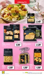 Gazetka promocyjna Lidl - Aktionsprospekt - Gazetka - ważna od 16.03 do 16.03.2024 - strona 14 - produkty: ACC, lachs, ndk, nudel, nudeln, pasta, Schal, Schale, Spezi, Ti, ZTE