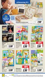 Gazetka promocyjna Lidl - Aktionsprospekt - Gazetka - ważna od 16.03 do 16.03.2024 - strona 34 - produkty: angebot, buch, dell, eis, elle, Holz, Kinder, Kinderbuch, Kreide, Magnets, Mode, ndk, Puzzle, reis, Ria, Schal, Schale, Soundbuch, spielzeug, Ti, ZTE