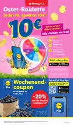 Gazetka promocyjna Lidl - Aktionsprospekt - Gazetka - ważna od 16.03 do 16.03.2024 - strona 51 - produkty: angebot, Bad, beere, beeren, coupon, coupons, eis, gutschein, heidelbeere, heidelbeeren, LG, mac, reis, telefon, Ti, Tüte, ZTE