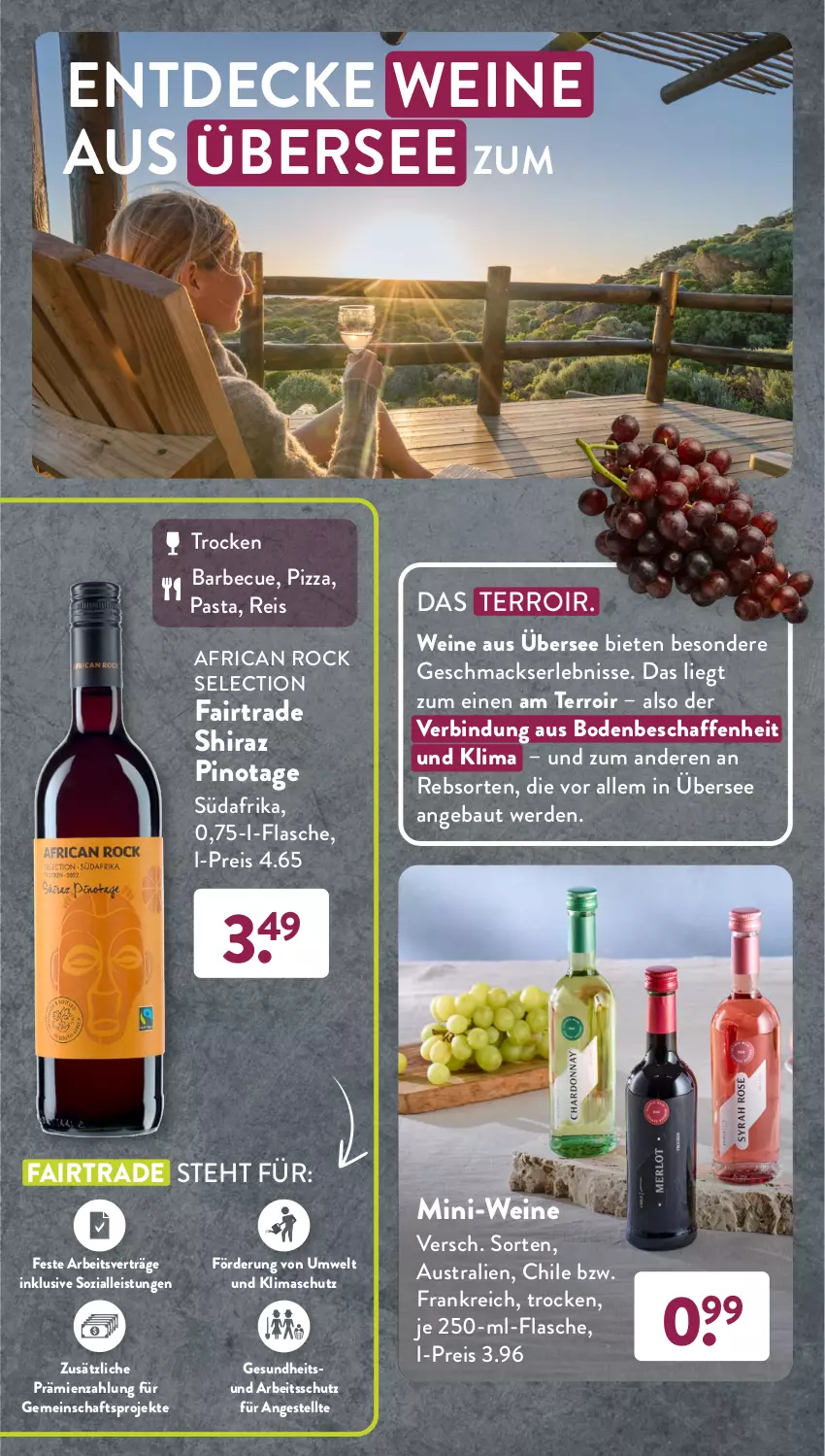 Aktueller Prospekt AldiSud - UNSERE WEINSCHMECKER-AUSWAHL - von 01.09 bis 30.09.2023 - strona 18 - produkty: aust, barbecue, Bau, decke, eis, erde, flasche, Gesundheit, mac, pasta, Pinot, pizza, reis, Ti, wein, weine