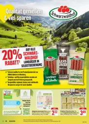 Gazetka promocyjna Edeka - Prospekte - Gazetka - ważna od 24.08 do 24.08.2024 - strona 16 - produkty: aufschnitt, bier, bierschinken, deka, eis, elle, erde, fleisch, landjäger, lebensmittel, lyoner, maultaschen, paprika, reis, rezept, schinken, Spezi, südwest, suppe, suppen, Tasche, taschen, tee, Ti, wurst, Yo, ZTE