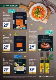 Gazetka promocyjna Aldi Nord - Weihnachten: Gourmet 2023 - Gazetka - ważna od 30.11 do 30.11.2023 - strona 10 - produkty: aqua, aus der tiefkühlung, chili, dip, eis, flasche, garnelen, Garnelenkranz, gewürz, gin, Kranz, lachs, olive, oliven, olivenöl, Räucherlachs, rwe, salz, Ti, vorspeise, ZTE