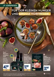 Gazetka promocyjna Aldi Nord - Weihnachten: Gourmet 2023 - Gazetka - ważna od 30.11 do 30.11.2023 - strona 8 - produkty: aceto, aceto balsamico, aldi, angebot, balsam, balsamico, creme, eis, essig, flasche, frischkäse, gin, Käse, leine, Mantel, Mode, salat, Speck, Ti, vorspeise, ZTE