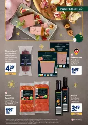 Gazetka promocyjna Aldi Nord - Weihnachten: Gourmet 2023 - Gazetka - ważna od 30.11 do 30.11.2023 - strona 9 - produkty: aldi, angebot, eis, flasche, fleisch, gewürz, gin, Holz, nuss, pastete, Rauch, salami, schwein, Spezi, Ti, vorspeise, wein, Wild, ZTE