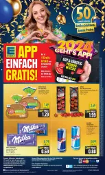 Gazetka promocyjna Budni - Gazetka - ważna od 27.01 do 27.01.2024 - strona 2 - produkty: aktionspreis, angebot, angebote, Astra, deka, eis, ente, lieken, milka, milka schokolade, red bull, reis, ring, sac, schoko, schokolade, tee, telefon, Ti, uhr, ZTE