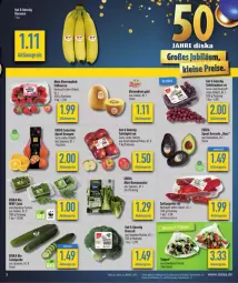 Gazetka promocyjna Budni - Gazetka - ważna od 27.01 do 27.01.2024 - strona 5 - produkty: aktionspreis, avocado, banane, bananen, beere, beeren, bio, broccoli, deka, edeka bio, eis, erdbeere, erdbeeren, gurke, kiwi, Kiwi Gold, leine, orange, orangen, paprika, paprika rot, reis, Romanasalat, salat, Salatgurke, Spitzpaprika, tafeläpfel, tafeltrauben, Ti, trauben