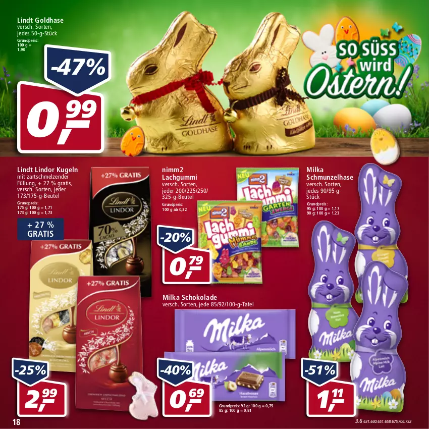 Aktueller Prospekt Real - von 28.03 bis 02.04.2022 - strona 18 - produkty: beutel, eis, Kugel, lachgummi, lindor, lindt, milka, milka schokolade, nimm2, reis, schoko, schokolade, Ti