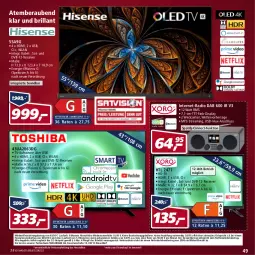 Gazetka promocyjna Real - Gazetka - ważna od 02.04 do 02.04.2022 - strona 49 - produkty: Bank, dvb, DVB-T, eis, elle, ente, HDMI, Mp3, Radio, Rauch, Receiver, reis, rum, soundbar, Spektrum, teller, Ti, usb, weck