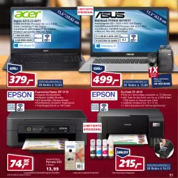 Gazetka promocyjna Real - Gazetka - ważna od 02.04 do 02.04.2022 - strona 51 - produkty: acer, AMD Radeon, asus, deo, eis, elle, ente, epson, HD Graphics, HDD, Intel, lautsprecher, Maus, notebook, papier, Pentium, radeon, reis, rum, spiegel, ssd, Tasche, teller, Ti