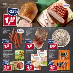 Gazetka promocyjna Real - Gazetka - ważna od 02.04 do 02.04.2022 - strona 6 - produkty: beef, bifi, burger, eis, farmerschinken, finesse, fleisch, fleischsalat, garden gourmet, gin, herta, herta finesse, hinterschinken, Krustenschinken, Meister, pfeffer, Pfefferbeißer, reis, salat, schinken, serrano, Ti, Vegeta