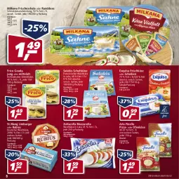 Gazetka promocyjna Real - Gazetka - ważna od 02.04 do 02.04.2022 - strona 8 - produkty: arla, beutel, burger, deutscher weichkäse, eis, exquisa, exquisa frischkäse, finello, französischer weichkäse, frico, frischkäse, gouda, holländischer schnittkäse, Käse, Limburger, milka, milkana, mozzarella, Ofen, Ofenkäse, pizza, reis, rel, Rubius, salakis, schafskäse, Schal, Schale, Schmelzkäse, schmelzkäsezubereitung, schnittkäse, weichkäse, zott, zottarella