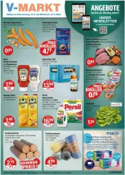Gazetka promocyjna Vmarkt - Prospekte - Gazetka - ważna od 21.02 do 21.02.2024 - strona 1 - produkty: angebot, angebote, briketts, decke, fleecedecke, Holz, Holzbriketts, kaffee, mac, persil, persil waschmittel, tee, Ti, waschmittel, wasser