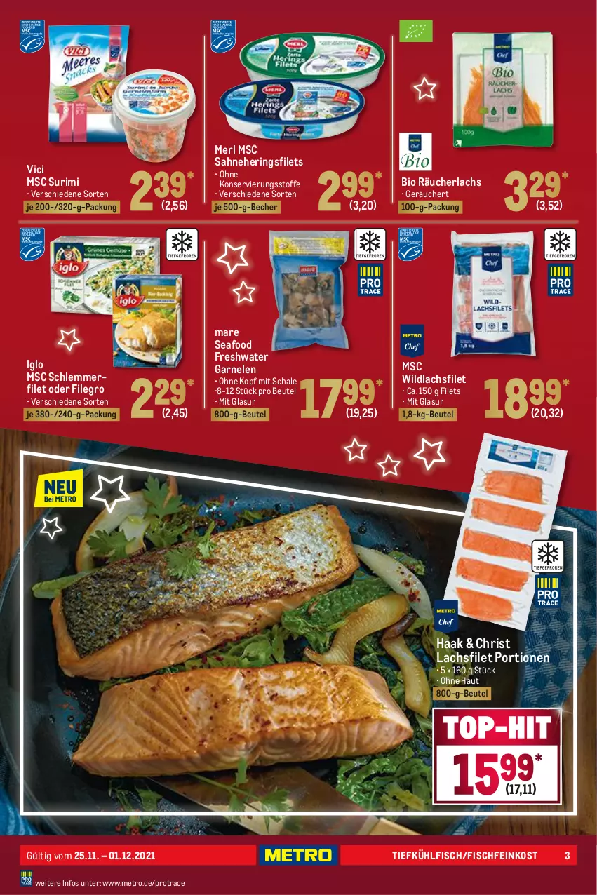 Aktueller Prospekt Metro - Food - von 25.11 bis 01.12.2021 - strona 3