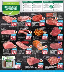 Gazetka promocyjna Hit - Wochenprospekt - Gazetka - ważna od 26.10 do 26.10.2024 - strona 4 - produkty: auer, bacon, Bau, Bauer, beef, bio, braten, bratwurst, eis, ente, fleisch, Geflügel, geschnetzeltes, gewürz, grobe bratwurst, gulasch, hackfleisch, hackfleisch gemischt, hüftsteak, hüftsteaks, jungbullen, Kette, kotelett, lack, mais, Meister, mit gemüse, monitor, nackenkoteletts, natur, pilze, pute, reis, Ria, rind, rinder, rindergulasch, ring, roastbeef, rollbraten, rum, rumpsteak, schinken, schnitzel, schwein, schwein und rind, schweine, Schweinebauch, spare ribs, Spezi, Sport, steak, steaks, Ti, Tiere, tisch, vom schwein und rind, wein, weine, wurst, Zelt, ZTE