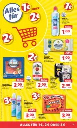 Gazetka promocyjna Combi - Prospekte - Gazetka - ważna od 24.02 do 24.02.2024 - strona 13 - produkty: cottonelle, eis, elle, flasche, haarspray, jim beam, leine, Mini-Salami, nivea, oder schaumfestiger, papier, reis, salami, schaumfestiger, schinken, Seeluftschinken, sheba, snack, Ti, toilettenpapier, ZTE