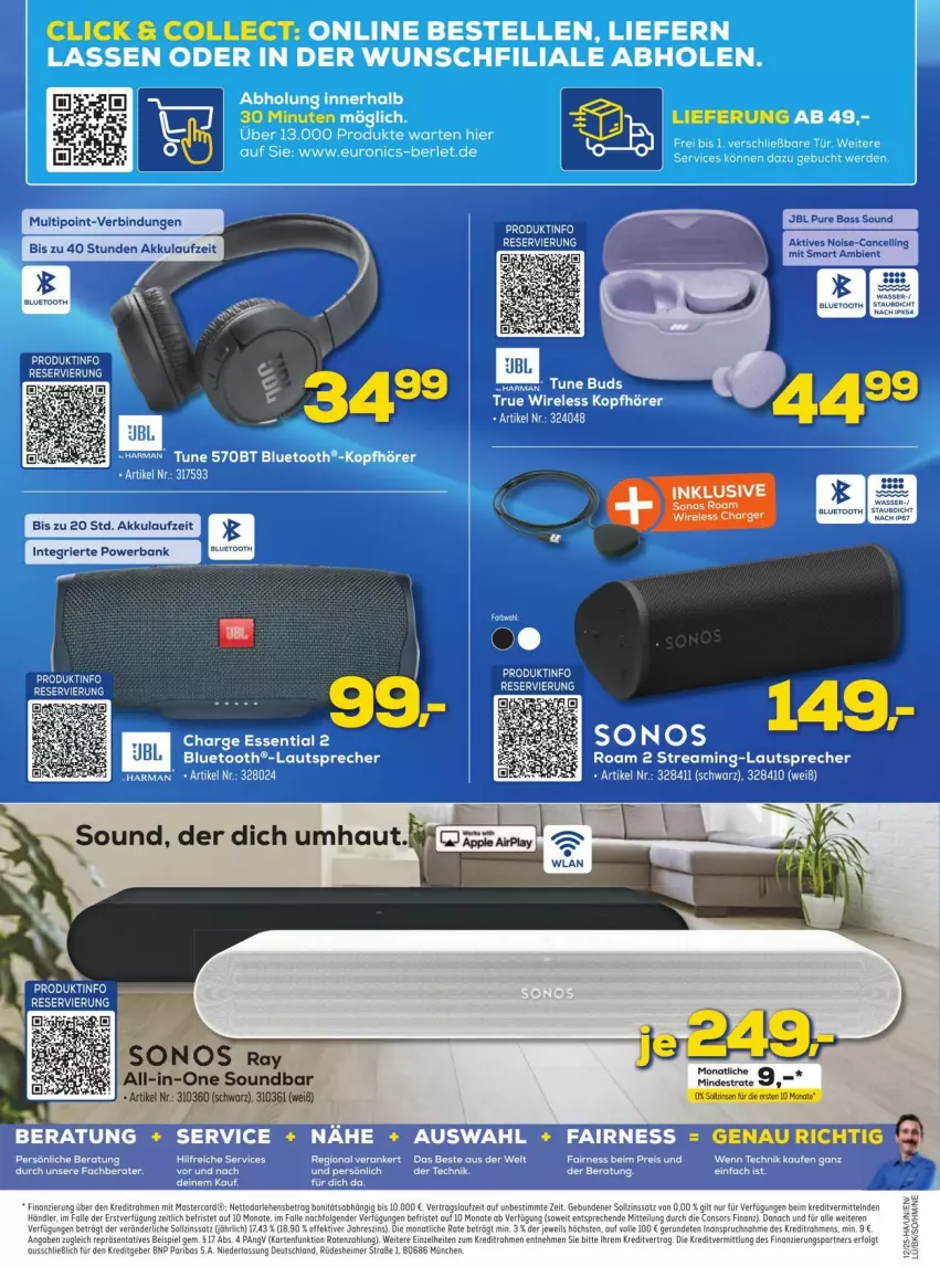 Aktueller Prospekt Euronics - Prospekte - von 13.03 bis 21.03.2025 - strona 5 - produkty: akku, Bank, eimer, eis, jbl, powerbank, Ti