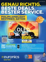 Gazetka promocyjna Euronics - Prospekte - Gazetka - ważna od 21.03 do 21.03.2025 - strona 1 - produkty: bestpreis, coupon, coupons, deo, eis, elle, Philips, reis, sofortrabatt, teller, Ti, tuc