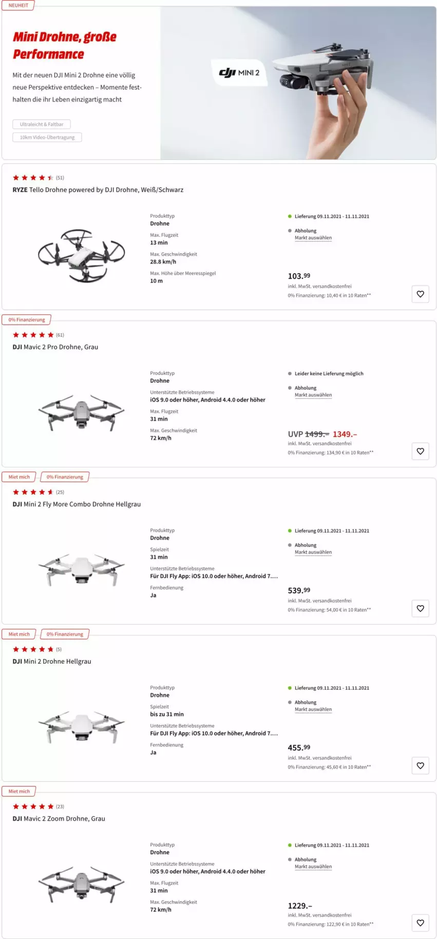 Aktueller Prospekt Media Markt - Prospekte - von 08.11 bis 16.11.2021 - strona 4