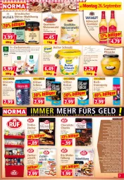 Gazetka promocyjna Norma - Norma - Gazetka - ważna od 03.10 do 03.10.2022 - strona 7 - produkty: Amaretto, Backform, Becher, bio, Blüte, bohne, bohnen, bourbon, bourbon vanille, braten, butter, chips, cola, creme, eier, eierlikör, flasche, honig, kakao, karamell, kuchen, Kuchen Glasur, likör, malz, mandel, mandeln, mehl, orange, orangen, pfirsich, pfirsiche, Schal, Schale, Schmalz, schoko, schokolade, schokoladen, Ti, Tiere, type 405, vanille, weizenmehl, zitrone, zitronen, zucker