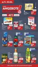 Gazetka promocyjna Aldi Nord - Aldi-Vorschau - Gazetka - ważna od 04.06 do 04.06.2022 - strona 34 - produkty: aldi, almare, angebot, angebote, beste butter, beutel, butter, Cap, cappuccino, cin, creme, eis, eistee, elle, ferrero, flasche, frau antje, frucht, fruchtgummi, fruchtsaft, gelee, Happy Day, haribo, jacobs, Käse, knorr, milch, milch-schnitte, Muscheln, Rauch, saft, salz, sauce, schlemmersauce, schnitten, Schwartau, tee, teller, Ti, ziegenkäse