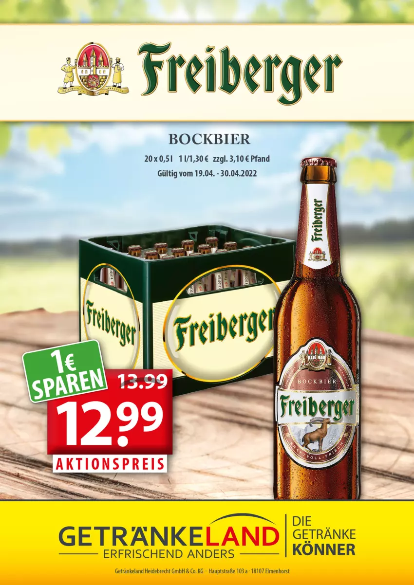 Aktueller Prospekt Getraenkeland - von 19.04 bis 30.04.2022 - strona 11 - produkty: bier, Elan, getränk, getränke, Ti