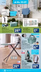 Gazetka promocyjna Aldi Nord - ALDI Vorschau - Gazetka - ważna od 08.07 do 08.07.2023 - strona 10 - produkty: Bau, baumwolle, Becher, bügel, Bügeleisen, dampfbügeleisen, dell, edelstahl, eis, elle, Germ, gin, Klammern, kleid, kleider, kleiderbügel, korb, lamm, Messbecher, Mode, quigg, reine baumwolle, Reinigung, Ria, schutzhülle, Ti, wäschekorb, wäschespinne, werkzeug, wolle, ZTE
