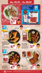 Gazetka promocyjna Aldi Nord - ALDI Vorschau - Gazetka - ważna od 08.07 do 08.07.2023 - strona 4 - produkty: braten, cevapcici, eis, fleisch, gewürz, gin, grill, gulasch, hackfleisch, hähnchenschenkel, henkel, Nackensteak, nackensteaks, rind, rinder, rinder-hackfleisch, rindergulasch, rindfleisch, rwe, schenkel, steak, steaks, Ti, ZTE