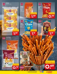 Gazetka promocyjna Netto Marken-Discount - Filial-Angebote - Gazetka - ważna od 28.10 do 28.10.2023 - strona 39 - produkty: angebot, auer, bestpreis, beutel, chips, cracker, dauertiefpreis, eis, erdnuss, meersalz, nuss, reis, ring, salz, Salzstange, Salzstangen, snack, Ti, tiefpreis, ZTE