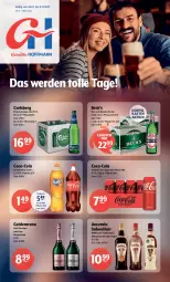 Gazetka promocyjna Getraenke Hoffmann - Prospekte - Gazetka - ważna od 11.11 do 11.11.2023 - strona 1 - produkty: amarula, bier, carlsberg, coca-cola, cola, eis, erde, frucht, geldermann, gin, likör, reis, sahne, sekt, Ti, Wild