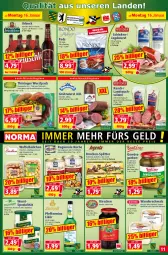 Gazetka promocyjna Norma - Norma - Gazetka - ważna od 23.01 do 23.01.2023 - strona 11 - produkty: apfel, auer, basilikum, Bau, Bauer, Becher, bier, Brock, buch, creme, flasche, gewürz, Gewürzgurke, gewürzgurken, gulasch, gurke, gurken, Hausmacher, jagdwurst, kaffee, kirsch, kirsche, kirschen, küche, kühlregal, leberwurst, LG, likör, limette, limetten, mac, malz, Mett, metten, milch, mint, Nougatcreme, pfanne, pfeffer, Rauch, regal, ring, Rotwurst, salami, schinken, Schmalz, senf, Spezi, Ti, tomate, vanille, vollmilch, wurst, zucchini, zwiebel