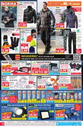 Gazetka promocyjna Norma - Norma - Gazetka - ważna od 23.01 do 23.01.2023 - strona 14 - produkty: akku, angebot, angebote, auer, auto, Bank, batterie, batterien, Bau, baumwolle, Behälter, beleuchtung, bio, Brei, citrus, deka, eis, elle, felgen, Finish, Fleecejacke, gin, handschuhe, hose, Jacke, Kette, kraft, lack, ladegerät, ladekabel, Lampe, lebensmittel, LED-Fluter, LG, merl, Mütze, orange, powerbank, reifen, reiniger, reis, Ria, Scheibenreiniger, schrauben, schuhe, Signal, smartphone, smartphones, socken, Spezi, Steppjacke, Stricksocken, Tasche, taschen, taschenlampe, Ti, Tipi, tisch, usb, wasser, werkzeug, Windschutz, wolle