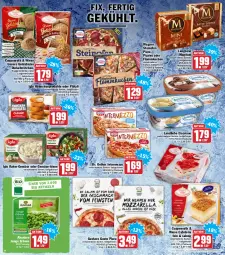 Gazetka promocyjna Hit - Prospekte - Gazetka - ważna od 22.01 do 22.01.2022 - strona 10 - produkty: brötchen, coppenrath, creme, dinkelbrötchen, Dr. Oetker, eis, eiscreme, elle, erbsen, flammkuchen, Goldstücke, iglo, intermezzo, junge erbsen, kuchen, lamm, landliebe, landliebe eiscreme, langnese, magnum, natur, natura, Ofen, pizza, rahm-gemüse, reis, Ria, roggenbrötchen, steinofen, steinofen pizza, teller, Ti, wagner