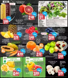 Gazetka promocyjna Hit - Prospekte - Gazetka - ważna od 22.01 do 22.01.2022 - strona 2 - produkty: ananas, asti, aus dem kühlregal, Babyspinat, balsam, balsamico, Bau, beere, beeren, bio, bio hit, Birnen, Blutorange, champignon, champignons, cola, dressing, eis, elle, feldsalat, flasche, fleisch, frucht, früchte, früchten, glasflasche, gurke, gurken, heidelbeere, heidelbeeren, himbeer, himbeere, himbeeren, honig, ilag, joghur, joghurt, Käse, krone, kuchen, kühlregal, kühlschrank, mac, mandarine, mandarinen, nuss, obst, olive, oliven, orange, orangen, Papaya, papier, paprika, paprika rot, Pfannkuchen, regal, reis, rel, rucola, saft, salat, salate, Schal, Schale, Schrank, smoothie, smoothies, spinat, tafeläpfel, teller, Ti, tisch, tomate, tomaten, true fruits, vita, Vitamine, vorspeise, zitrone, zitronen