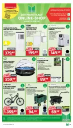 Gazetka promocyjna Marktkauf - Prospekt - Gazetka - ważna od 08.06 do 08.06.2024 - strona 29 - produkty: angebot, angebote, Bau, Bodenplatte, bollerwagen, dusche, eis, eiswürfel, Garten, gartenschlauch, Kette, lack, latte, Mountainbike, pool, rasen, Rasentraktor, Ria, Schal, schlauch, shimano, Spaten, Sport, Ti, timer, tisch, uhr, Wanne, wasser, würfel