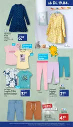 Gazetka promocyjna Aldi Nord - Aldi-Aktuell - Gazetka - ważna od 23.04 do 23.04.2022 - strona 15 - produkty: aldi, Bau, baumwolle, bermuda, bermudas, dell, ecovero, eis, elle, gin, kleid, leggings, lenzing, Mode, pocopiano, reine baumwolle, reis, Ria, shirt, T-Shirt, Ti, wolle, ZTE